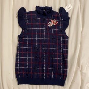 Janie and Jack Ruffle Sleeve Sweater